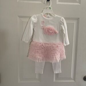 Baby Biscotti 2 piece Bunny Outfit Set